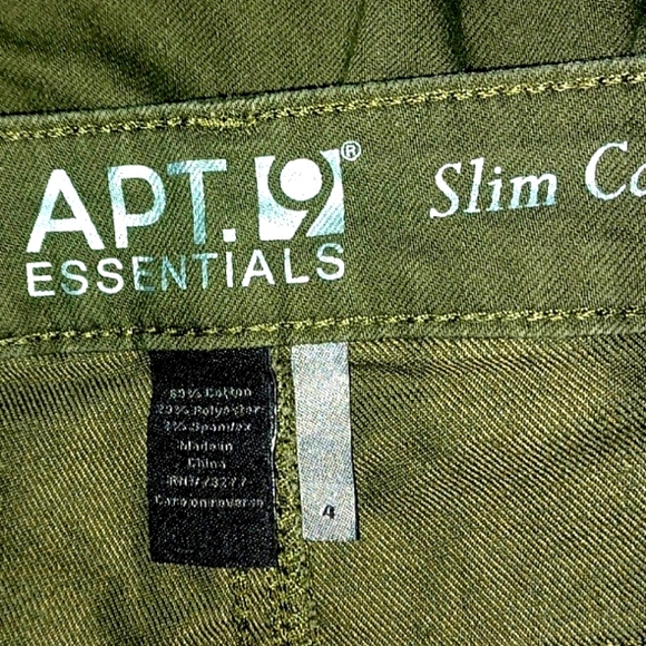 (3/$25) Apt.9  Olive Skinny Jeans - Picture 5 of 5